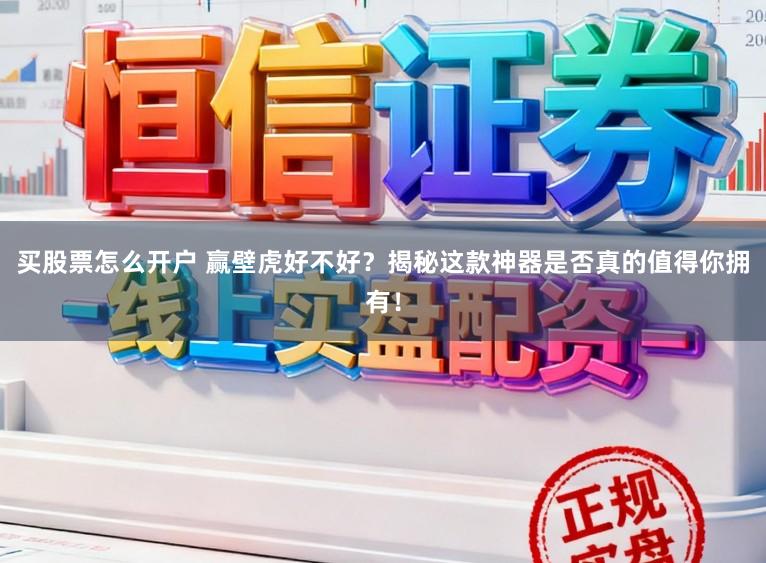 买股票怎么开户 赢壁虎好不好？揭秘这款神器是否真的值得你拥有！