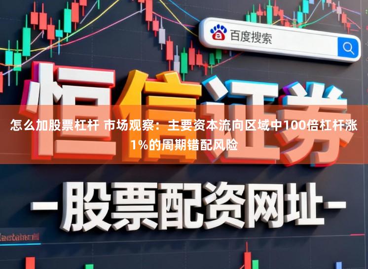 怎么加股票杠杆 市场观察：主要资本流向区域中100倍杠杆涨1%的周期错配风险