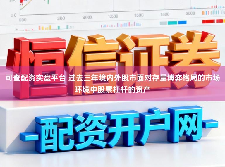 可查配资实盘平台 过去三年境内外股市面对存量博弈格局的市场环境中股票杠杆的资产