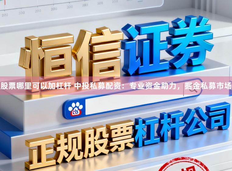 股票哪里可以加杠杆 中投私募配资：专业资金助力，掘金私募市场