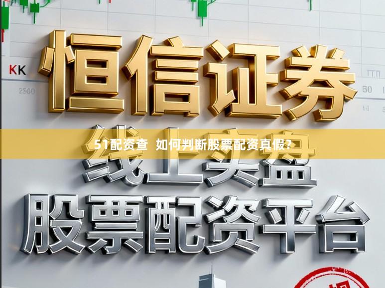 51配资查  如何判断股票配资真假？
