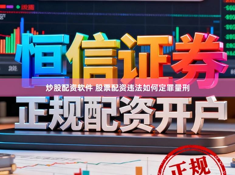 炒股配资软件 股票配资违法如何定罪量刑