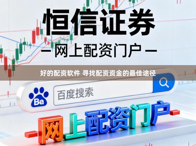 好的配资软件 寻找配资资金的最佳途径